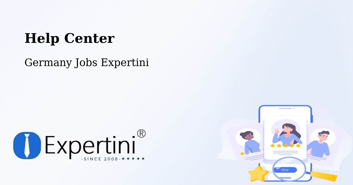 Help Center – Dresden - Germany Jobs Expertini